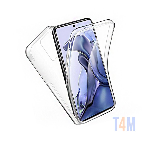 Funda de Silicona 360º para Xiaomi Redmi Note 12 Pro Transparente